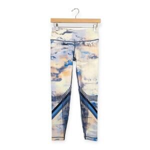 Wear It To Heart Sky Printed Activewear Leggings